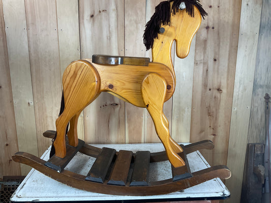Wooden Rocking Horse