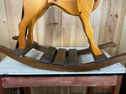 Wooden Rocking Horse