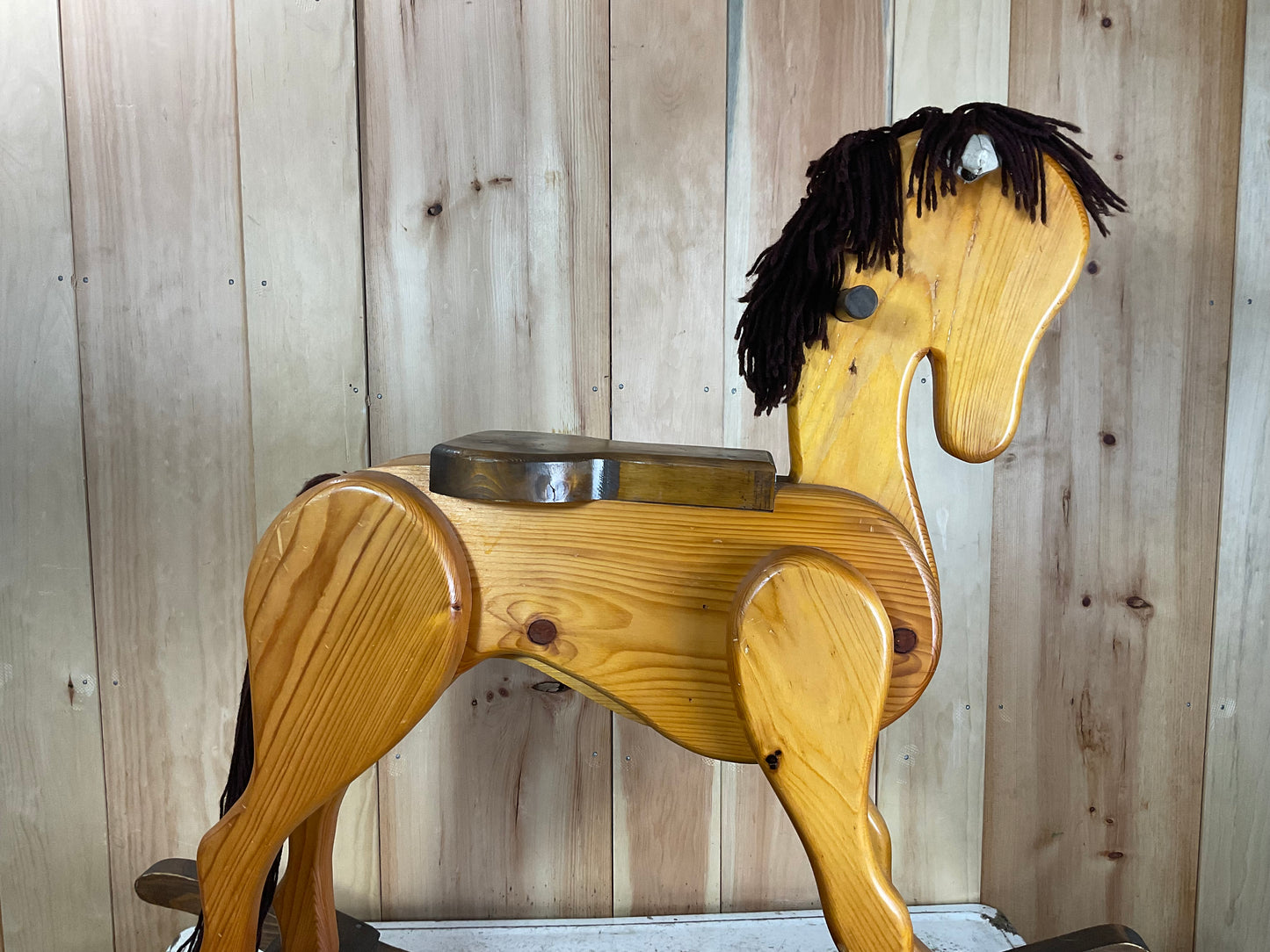 Wooden Rocking Horse