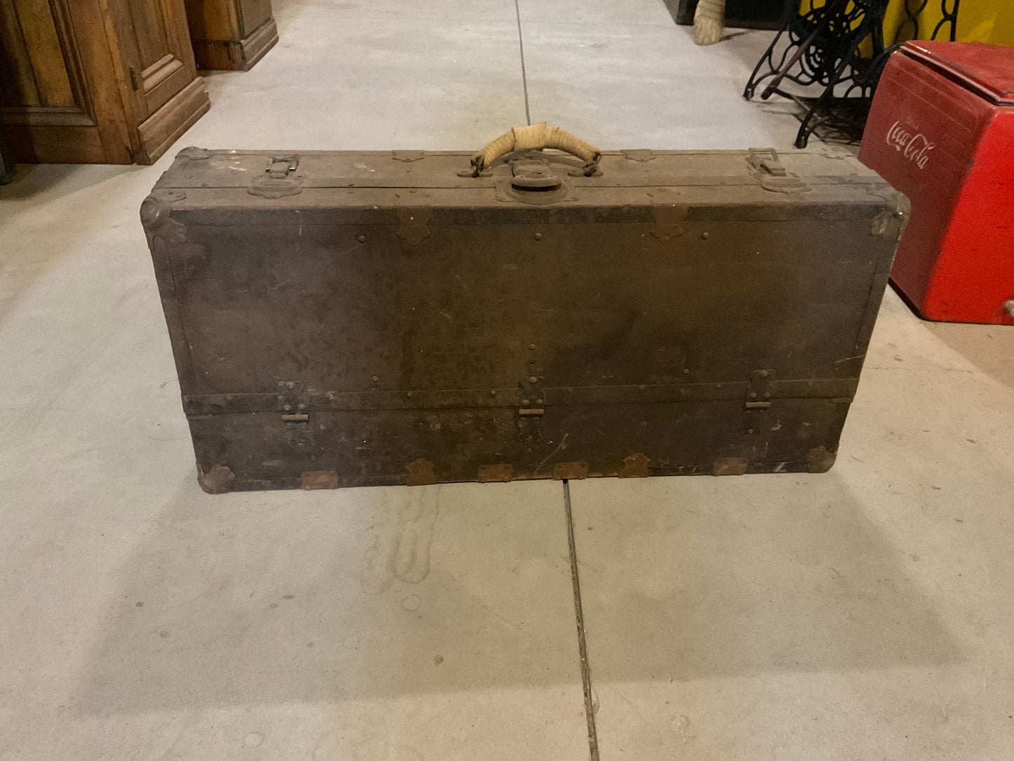 Antique Wooden Tool Box