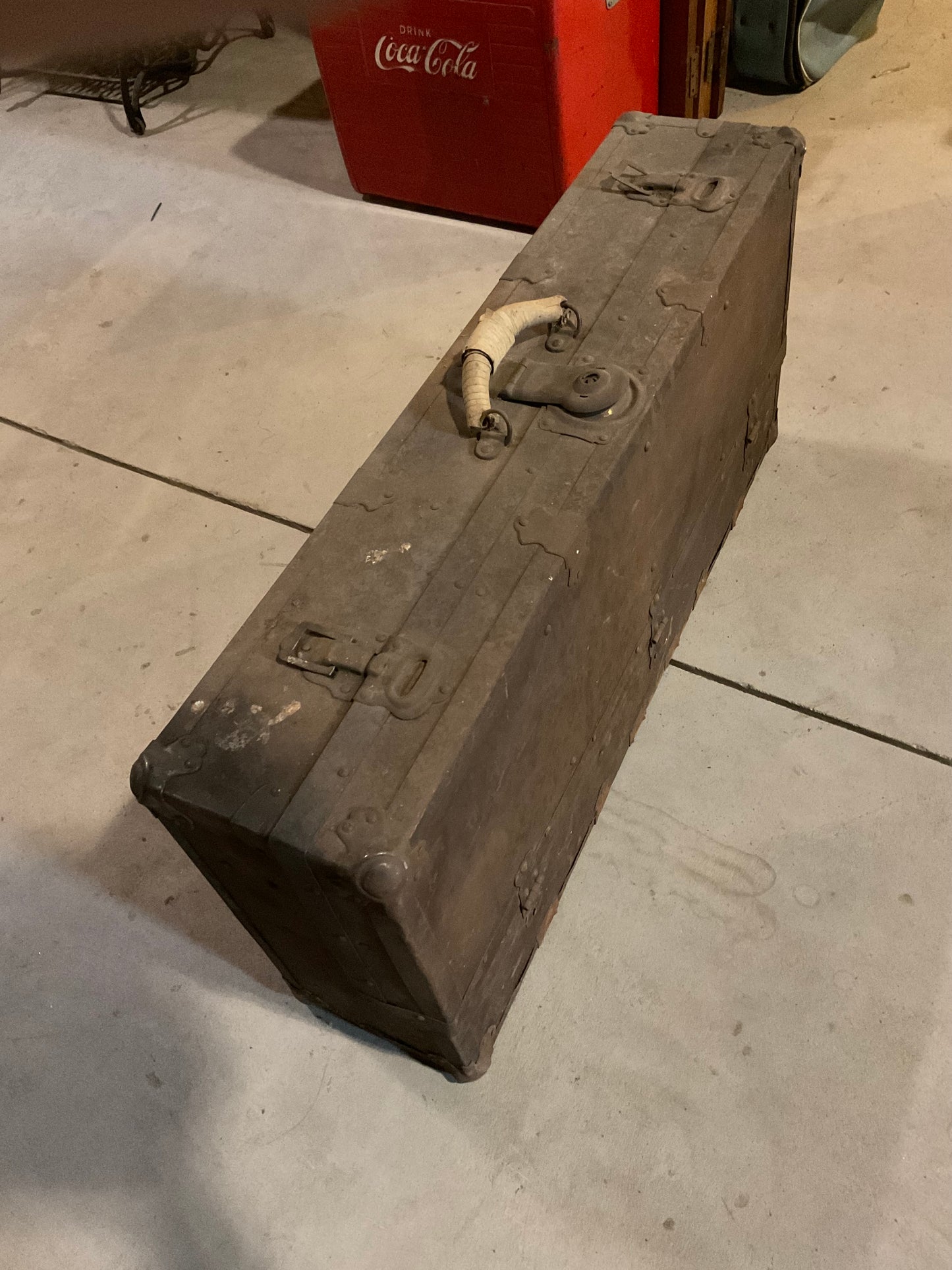 Antique Wooden Tool Box