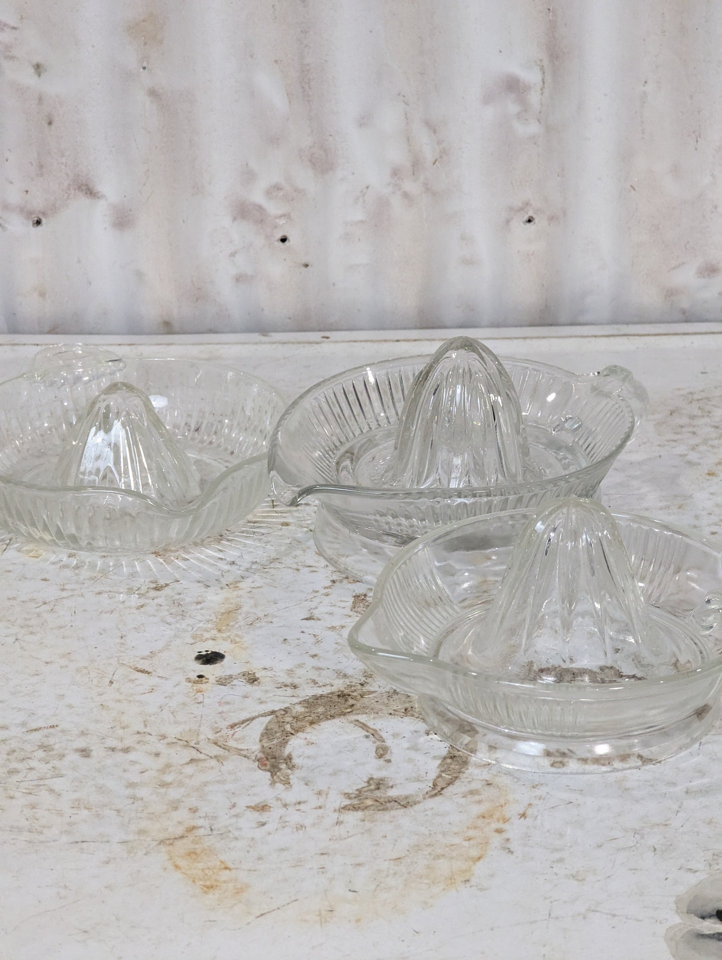 Vintage Glass Juicers $10 - $15 each