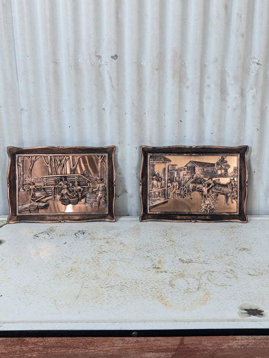 1970’s Coppercraft Guild Wall Art
