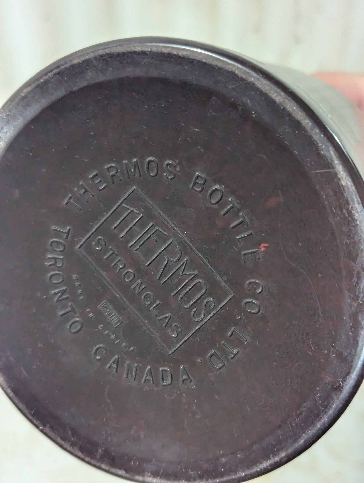 Vintage Thermos with Tray