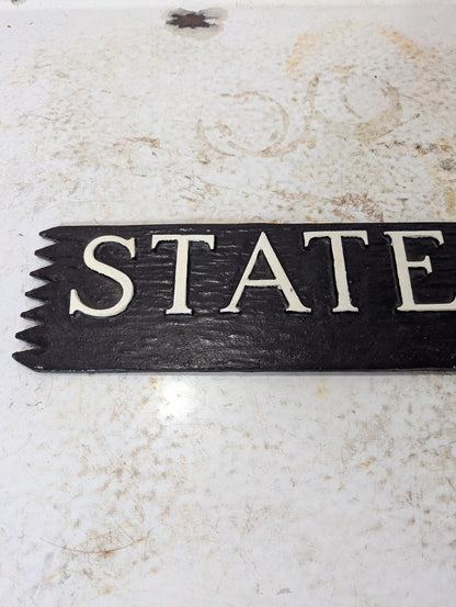 Metal Advertising Collectible State Farm Sign