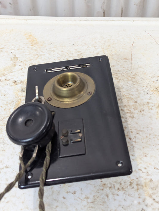 Vintage Wall Intercom Front Section of Box