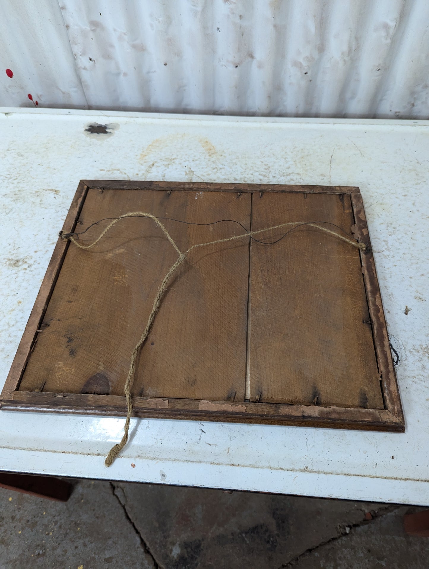 Odd Fellows Framed Document