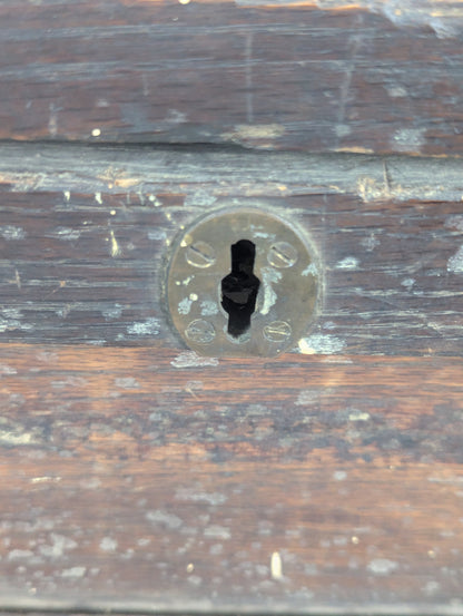 Small Antique Wooden Carpenter’s Trunk