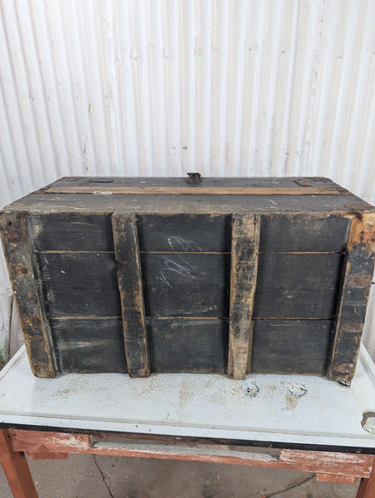 Antique Wooden Trunk