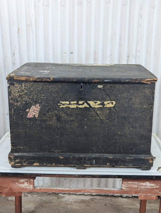 Antique Wooden Steamer Trunk
