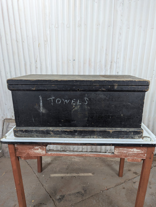 Antique Wooden Carpenter’s Trunk