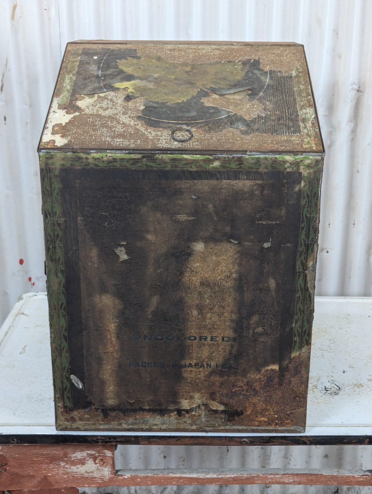 Antique Japan Tea Caddy