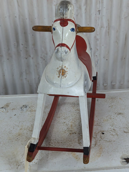 Vintage Harry The Hairless Rocking Horse