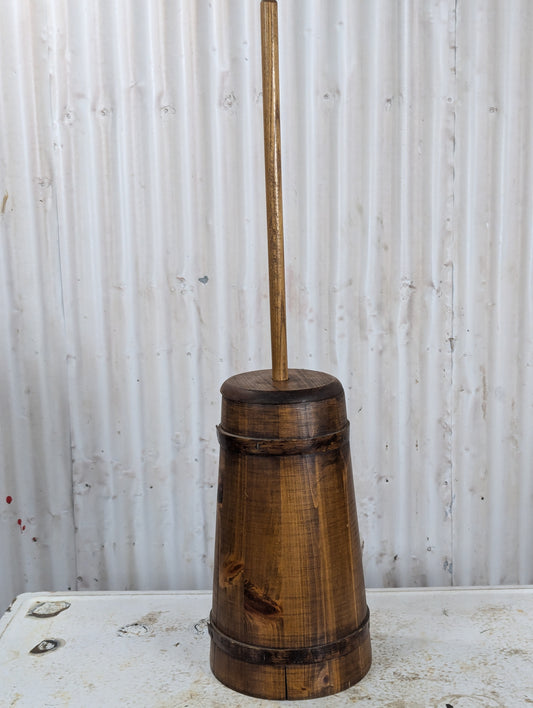 Wooden Butter Churn