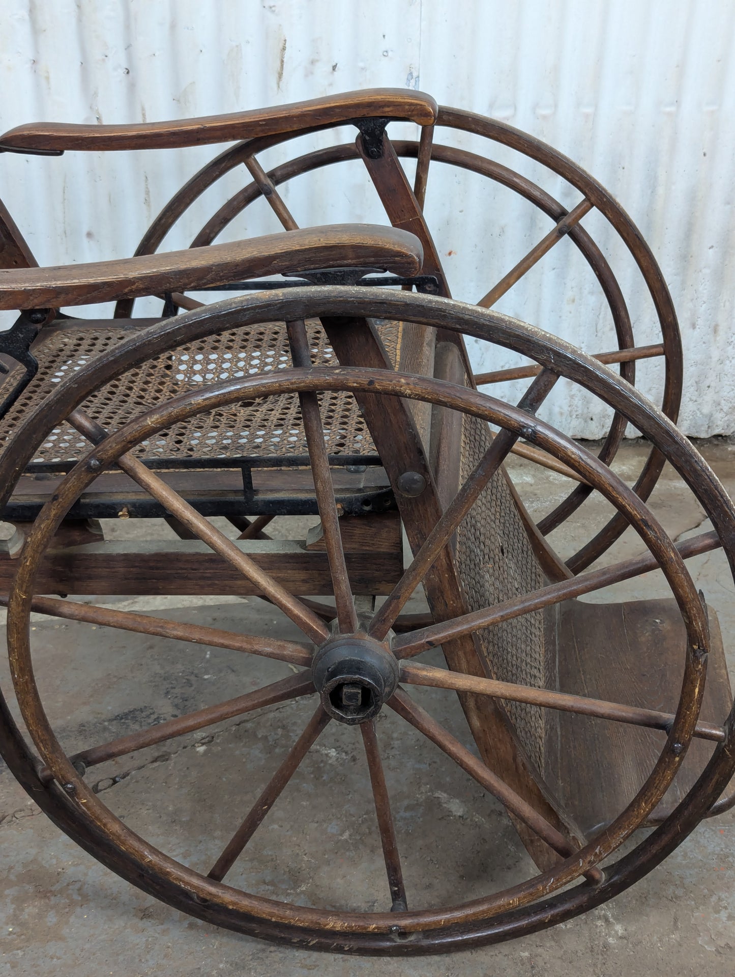 Antique Reclining Wheelchair