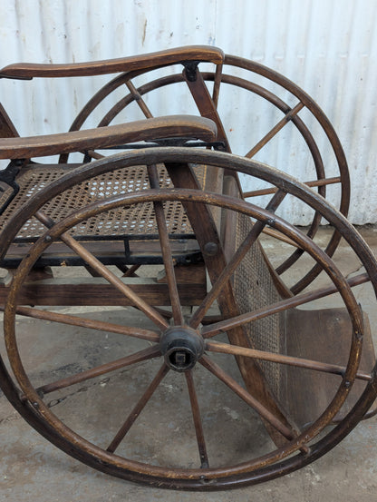 Antique Reclining Wheelchair