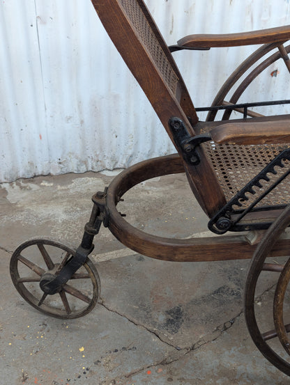 Antique Reclining Wheelchair
