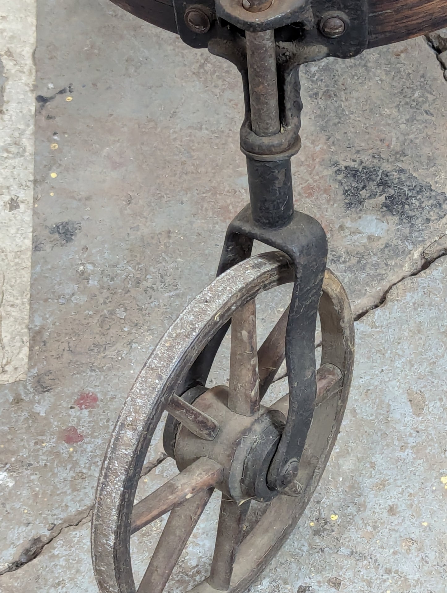 Antique Reclining Wheelchair