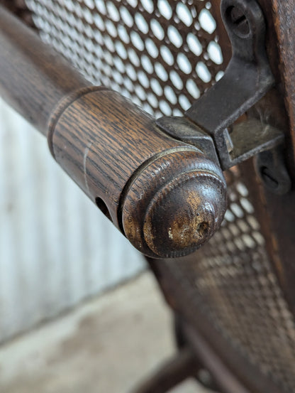 Antique Reclining Wheelchair