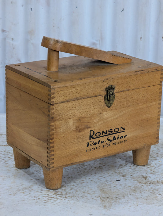 Vintage Ronson Roto-Shine Electric Shoe Polisher