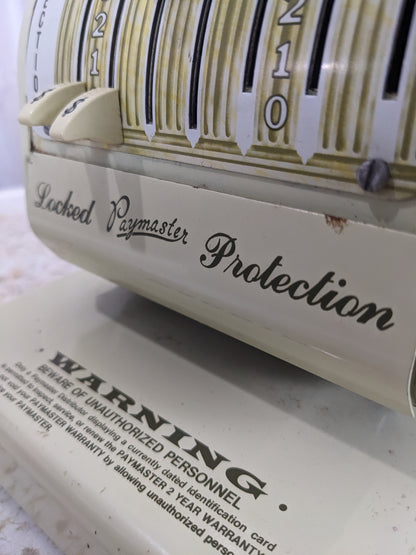 Vintage Paymaster Canadian Series X-550