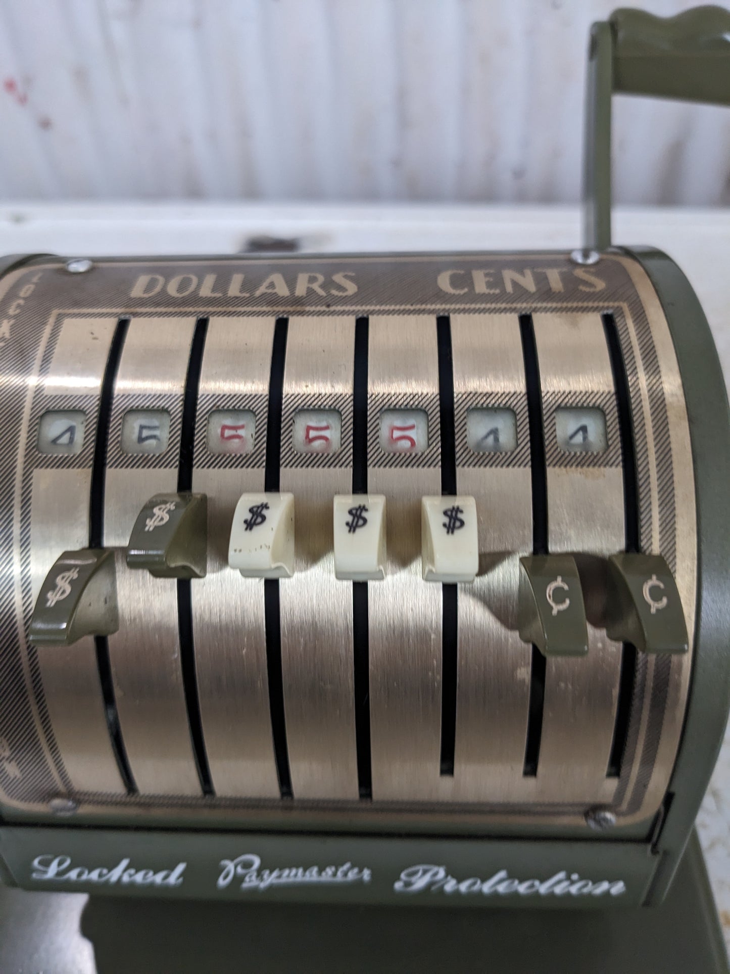 Vintage Paymaster Canadian Series X-550