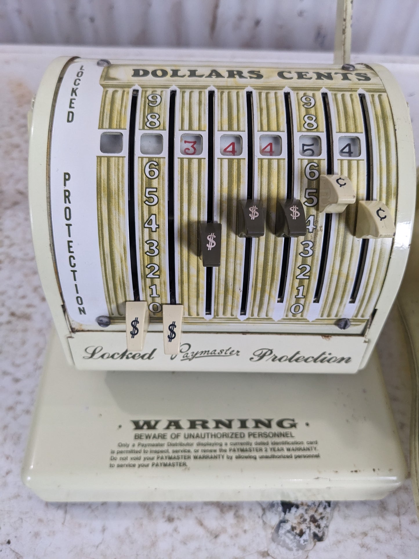 Vintage Paymaster Canadian Series X-550