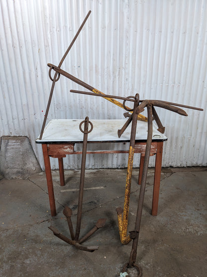 Vintage Iron Anchors