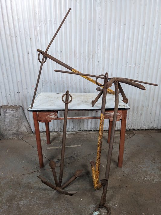 Vintage Iron Anchors