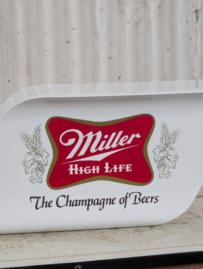 Plastic Miller Beer Shelf Decor