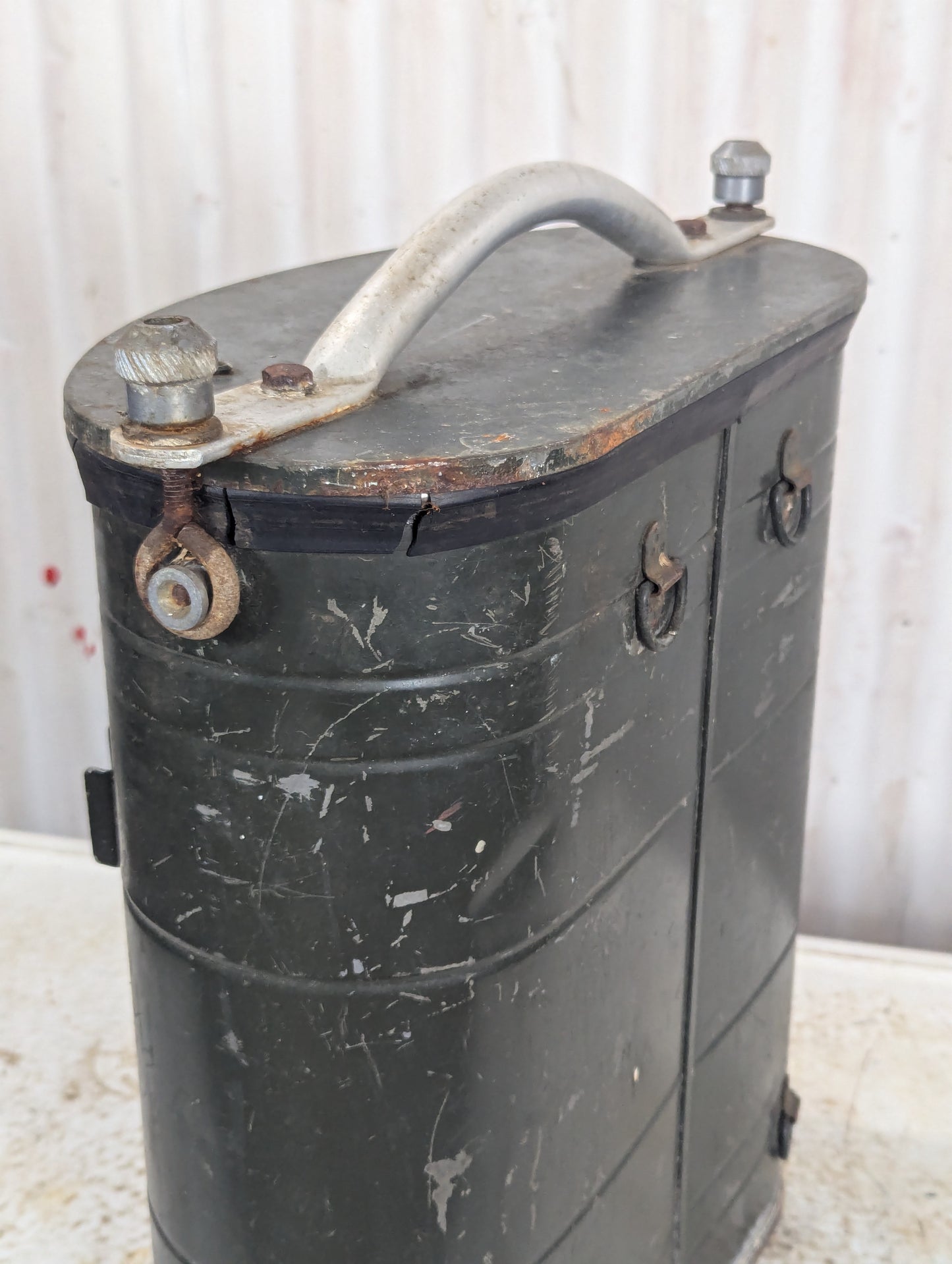 Vintage Military Dixie Water Dispenser