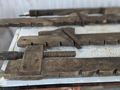 Vintage Wood Clamps
