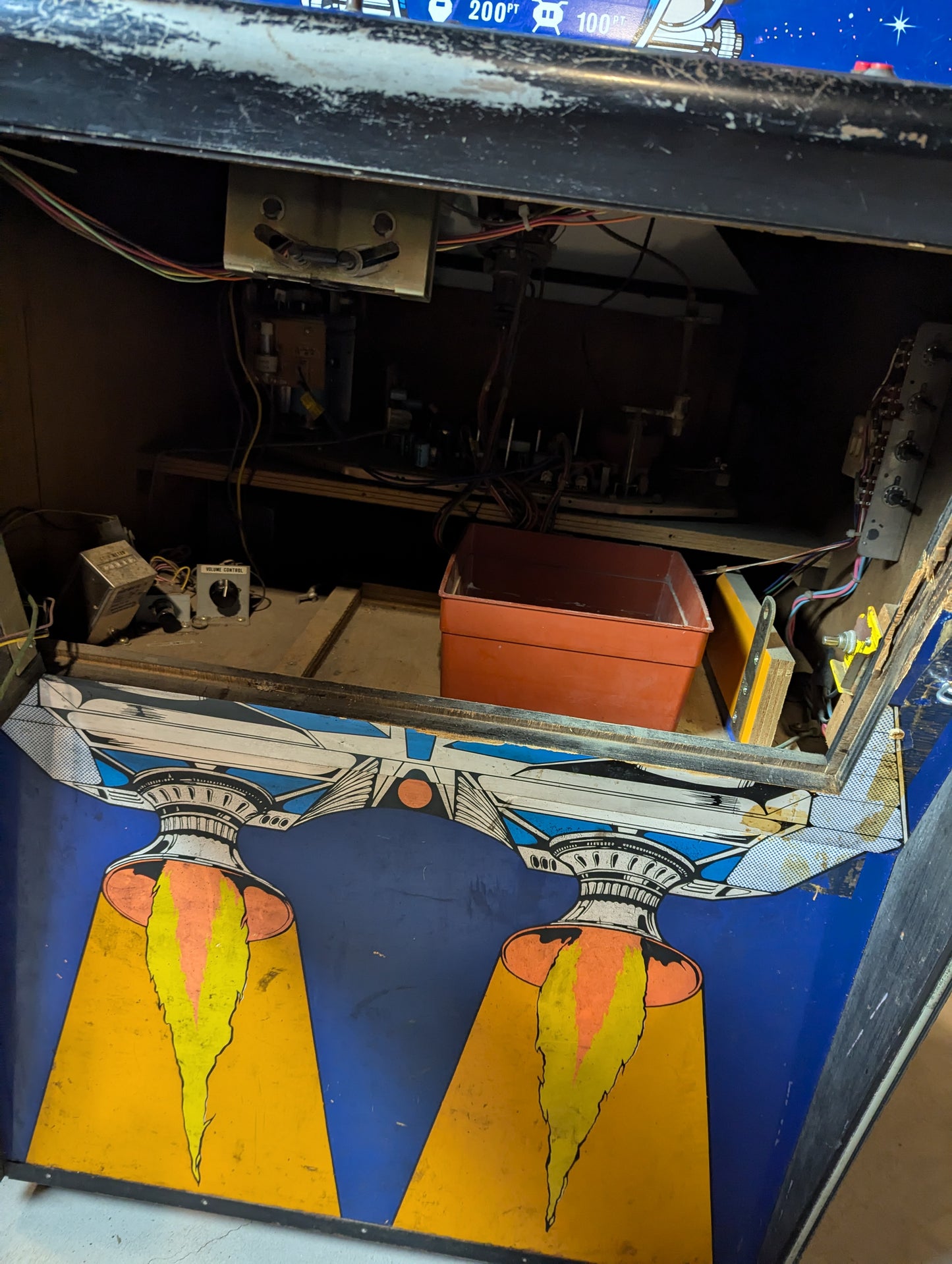 Sega Space Attack Arcade Cabinet