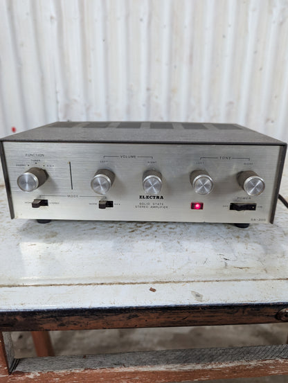Electra Solid State Stereo Amplifier