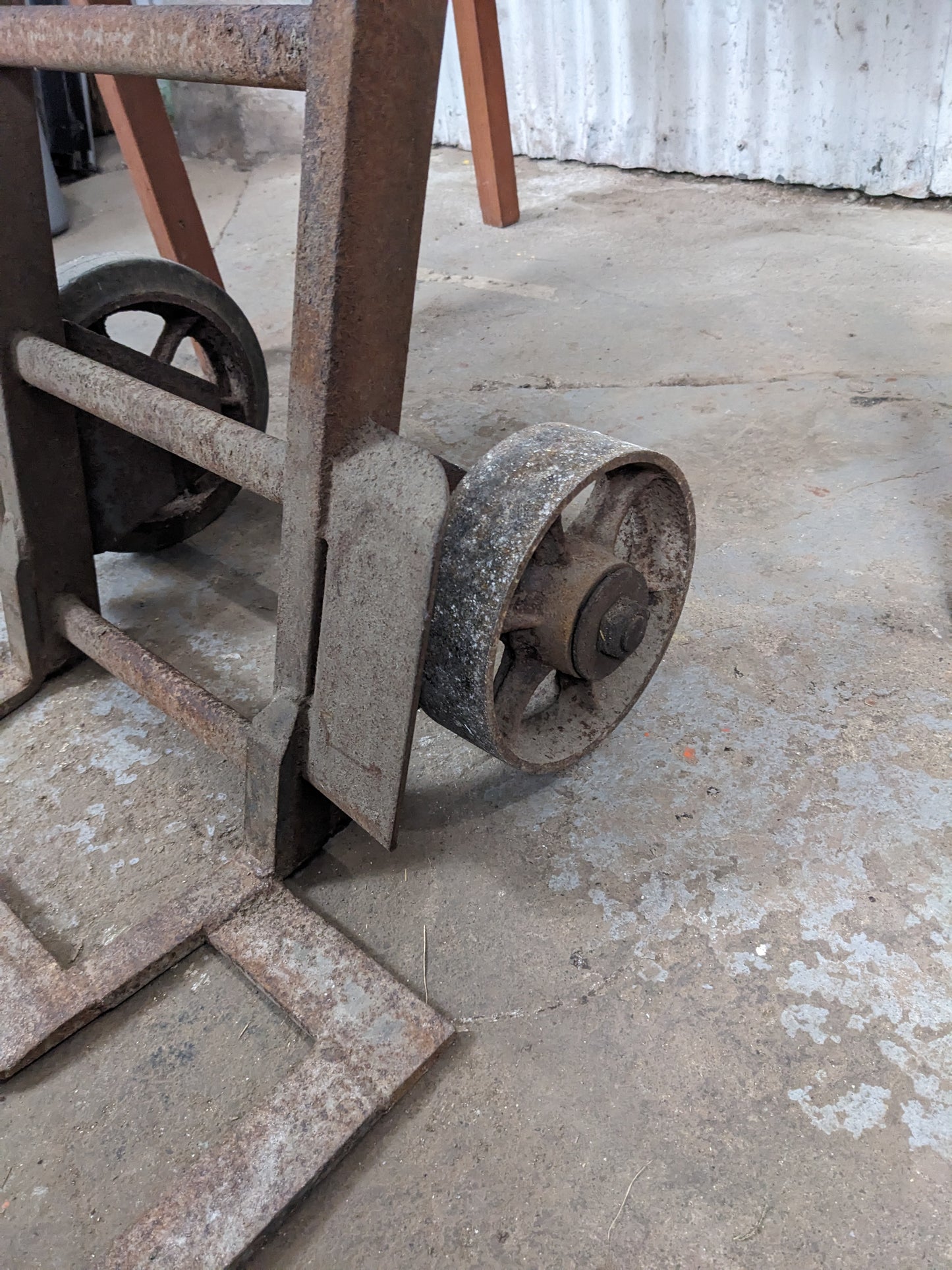 Industrial Barrel Hand Cart