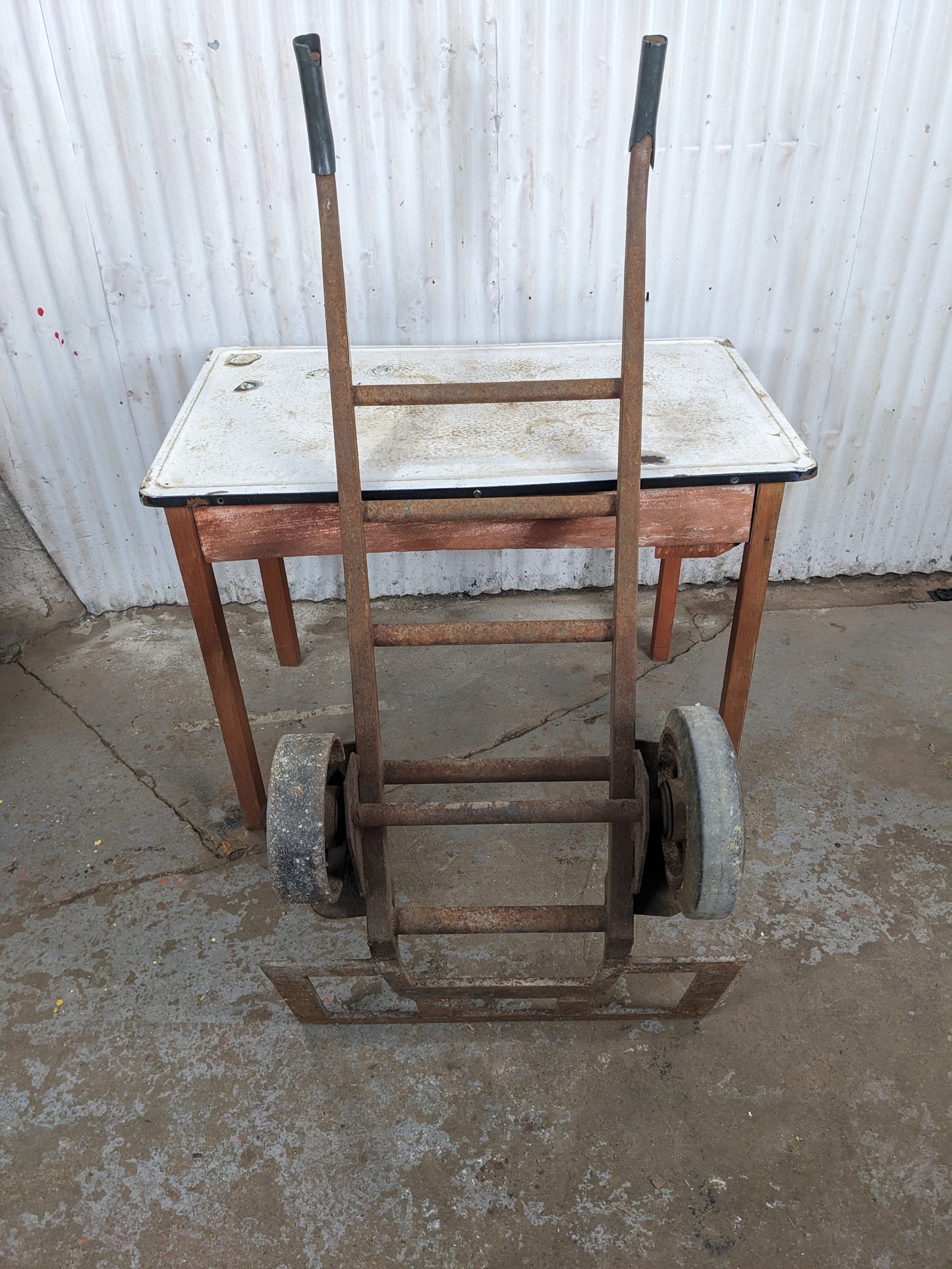 Industrial Barrel Hand Cart