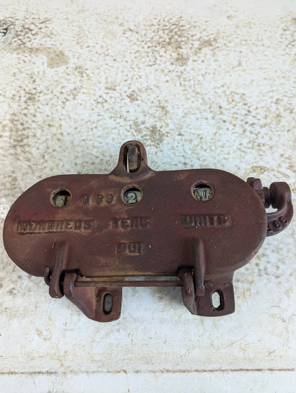 Antique Threshing Machine Counter