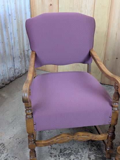 Vintage Chair and Rocker Pair