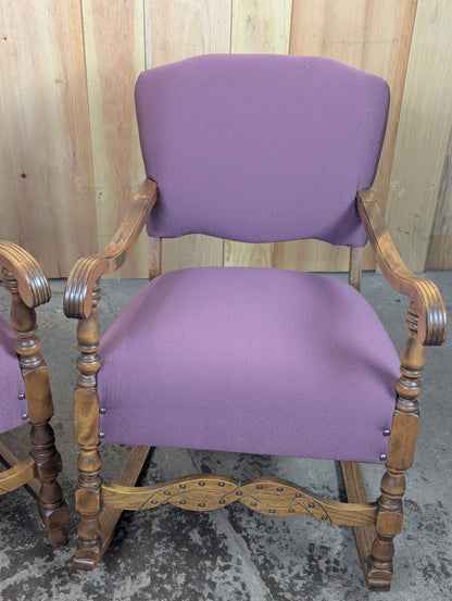 Vintage Chair and Rocker Pair