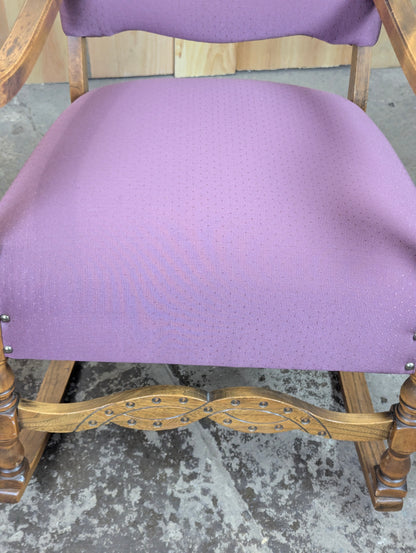 Vintage Chair and Rocker Pair
