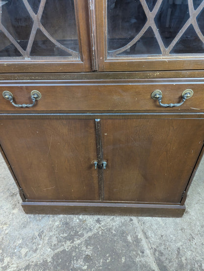 Vintage One-piece China Cabinet