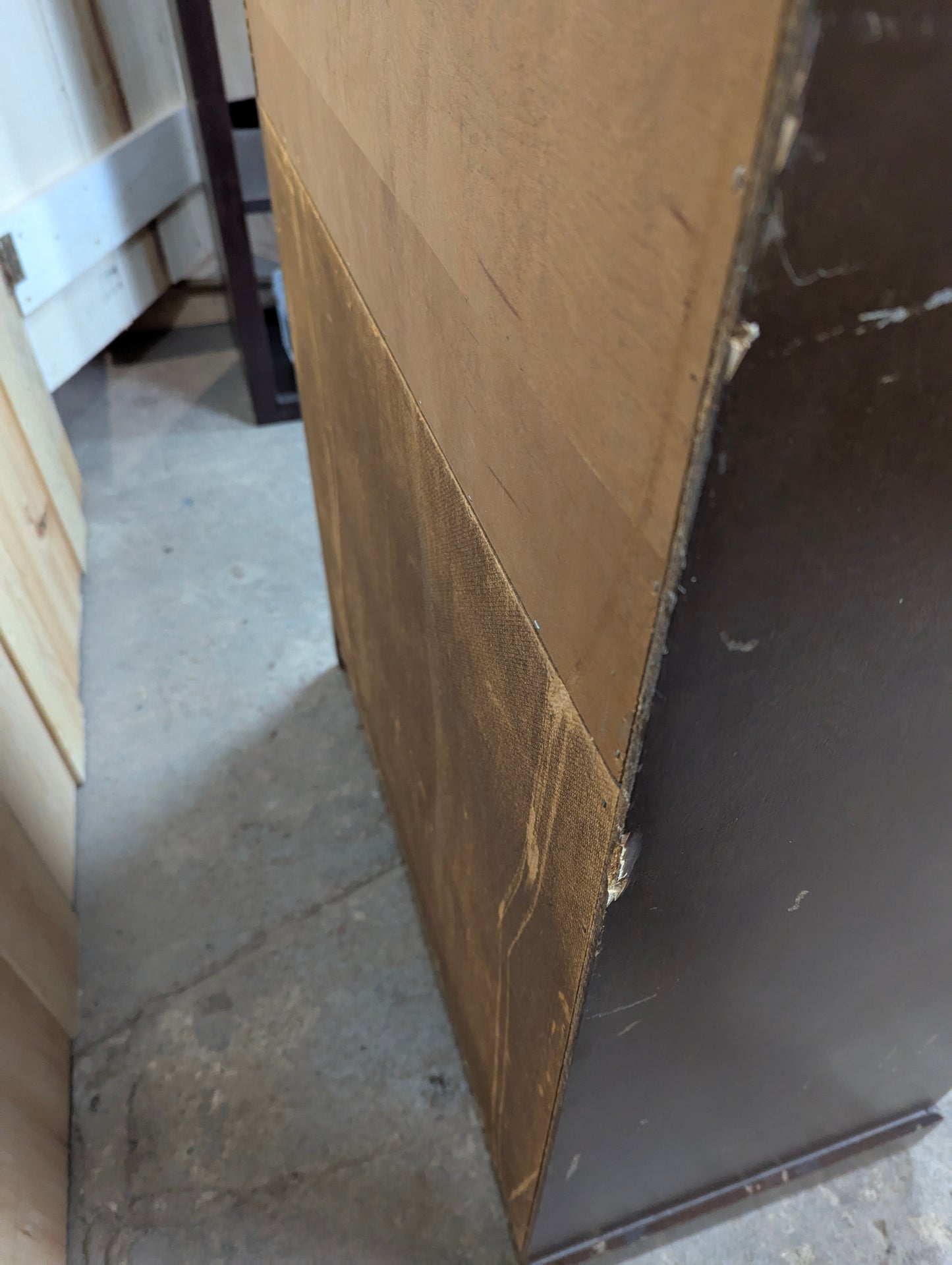 Vintage One-piece China Cabinet