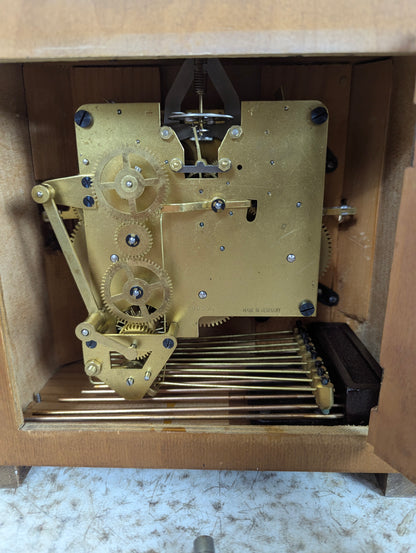 Vintage 1950’s Wooden BHB German Mantle Clock