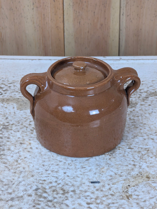 Vintage bean pots