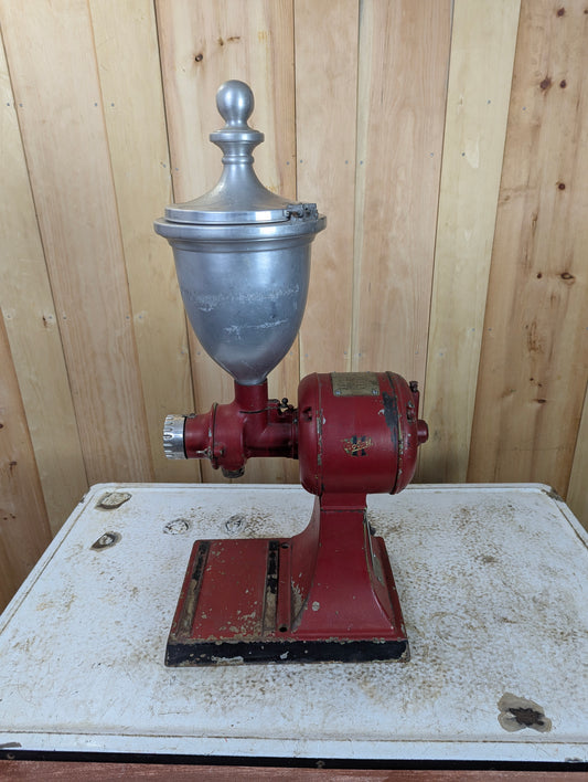 Vintage Hobart Model 2020 Electric Coffee Grinder - Works