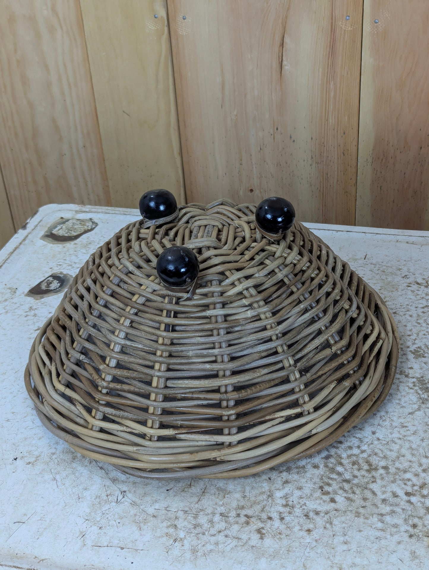 Pair of Vintage Wicker Baskets