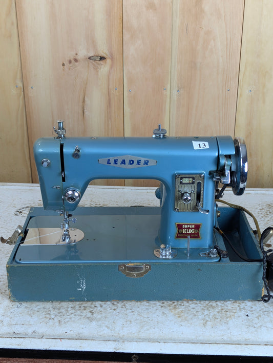 Vintage Leader Super Deluxe Sewing Machine