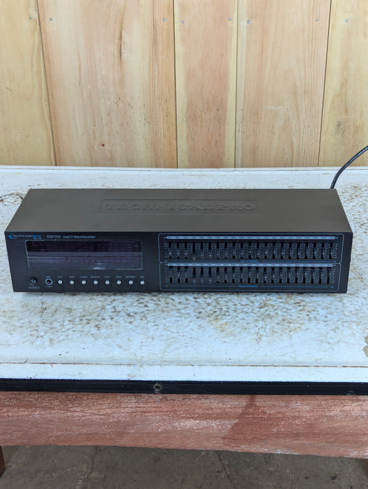 Technical Pro EQ7153 Dual 21 Band Equalizer