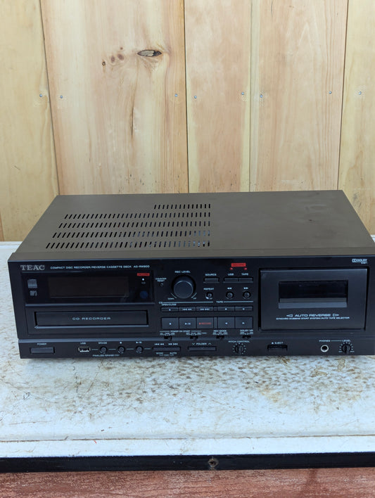 Teac Model AD-RW900 CD Recorder & Reverse Cassette Deck