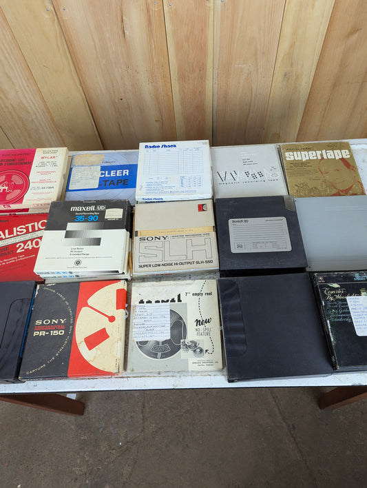 Used Reel-to-Reel Recording Tapes